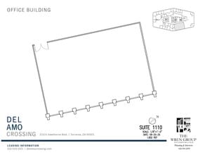 21515 Hawthorne Blvd, Torrance, CA à louer Plan d’étage– Image 1 sur 2