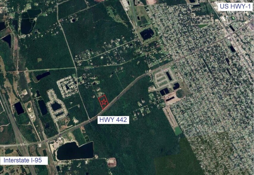 HWY 442, Edgewater, FL à vendre - Aérien – Image 1 sur 2