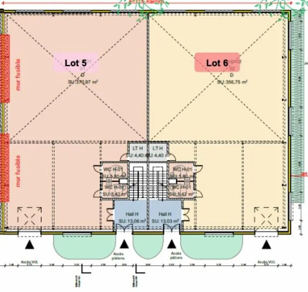 Local d’activités dans Gennevilliers à louer - Plan de site – Image 3 sur 15