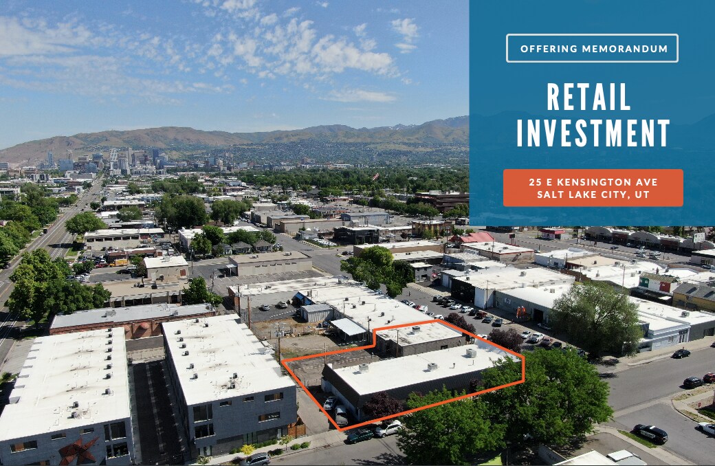 25 E Kensington Ave, Salt Lake City, UT à vendre Photo principale– Image 1 sur 17