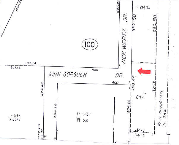 44810 Vic Wertz Dr, Clinton Township, MI à louer - Plan cadastral – Image 2 sur 8