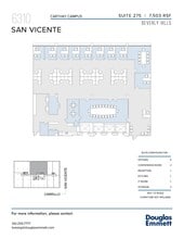 6310 San Vicente Blvd, Los Angeles, CA à louer Plan d’étage– Image 1 sur 1