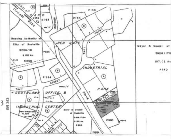 1684 E Gude Dr, Rockville, MD à louer - Plan cadastral – Image 2 sur 7