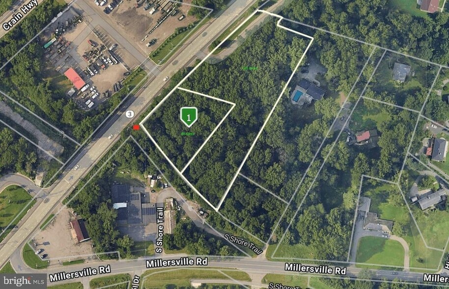 605 Crain Hwy N, Millersville, MD à vendre - Aérien – Image 1 sur 1