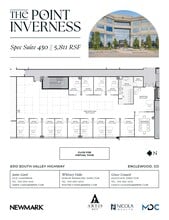8310 S Valley Hwy, Englewood, CO à louer Plan d’étage– Image 1 sur 4
