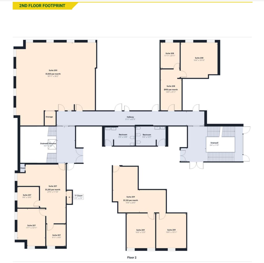 240 E Lake St, Addison, IL à louer Plan d’étage– Image 1 sur 1
