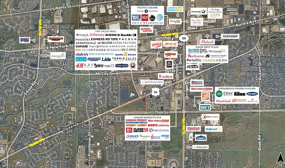 Ogden Ave. & 75th St, Aurora, IL à vendre Photo principale– Image 1 sur 2