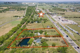 Plus de détails pour 8293 Highway 377, Pilot Point, TX - Terrain à vendre