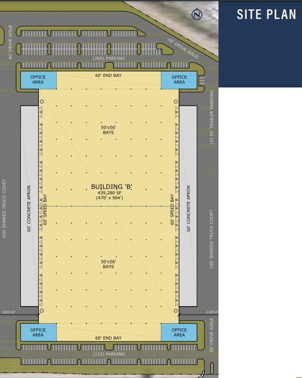 3010 Airway Dr, Reno, NV à louer Plan de site– Image 1 sur 5
