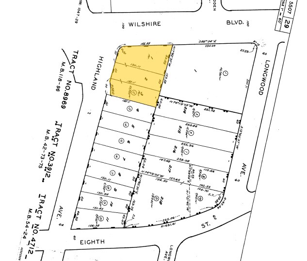 4950 Wilshire Blvd, Los Angeles, CA à vendre - Plan cadastral – Image 2 sur 27