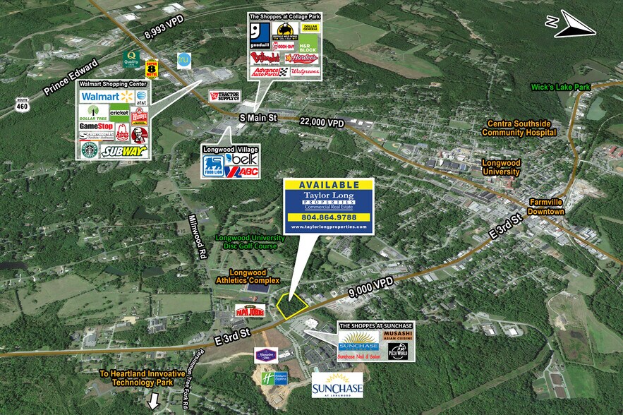 1203 E 3rd St, Farmville, VA à vendre - Photo de l’immeuble – Image 3 sur 3