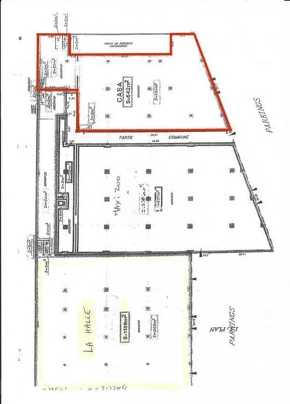 Local commercial dans Marseille à louer - Plan de site – Image 2 sur 3