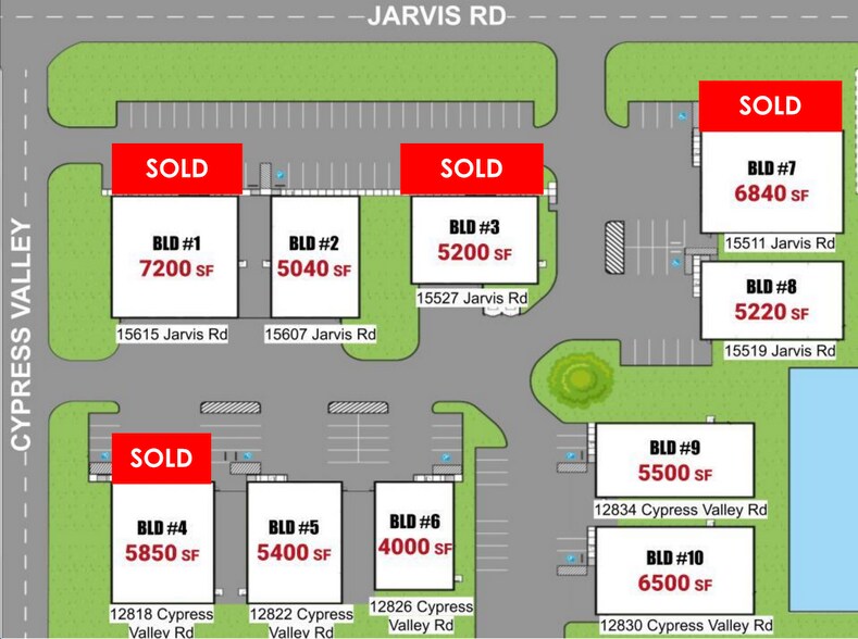 15615 Jarvis Rd, Cypress, TX à louer - Photo de l’immeuble – Image 3 sur 15