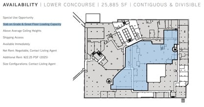 700 University Ave, Toronto, ON à louer Plan d’étage– Image 1 sur 1