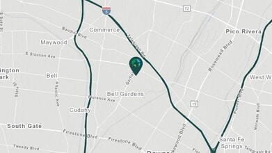 6100 Garfield Ave, Commerce, CA - VUE AÉRIENNE  vue de carte