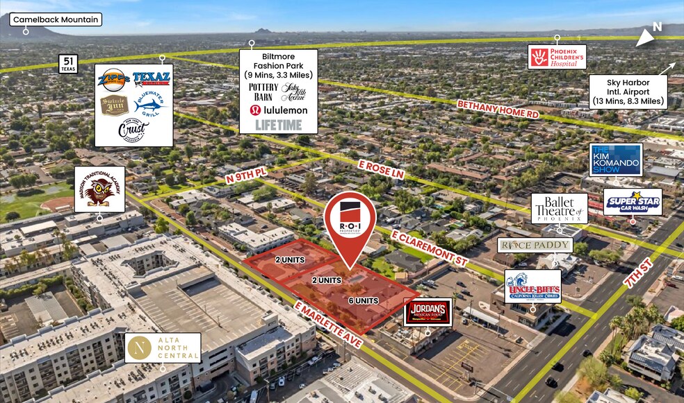 10 Multifamily Units 719-733 E Marlette portefeuille de 2 biens à vendre sur LoopNet.fr - Photo de l’immeuble – Image 2 sur 14