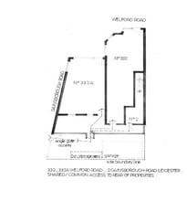 332 Welford Rd, Leicester à louer Plan d’étage– Image 1 sur 7