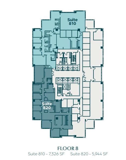 951 E Byrd St, Richmond, VA à louer Plan d’étage– Image 1 sur 1