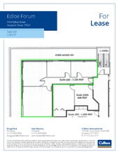 3100 Edloe St, Houston, TX à vendre Plan d’étage– Image 1 sur 1