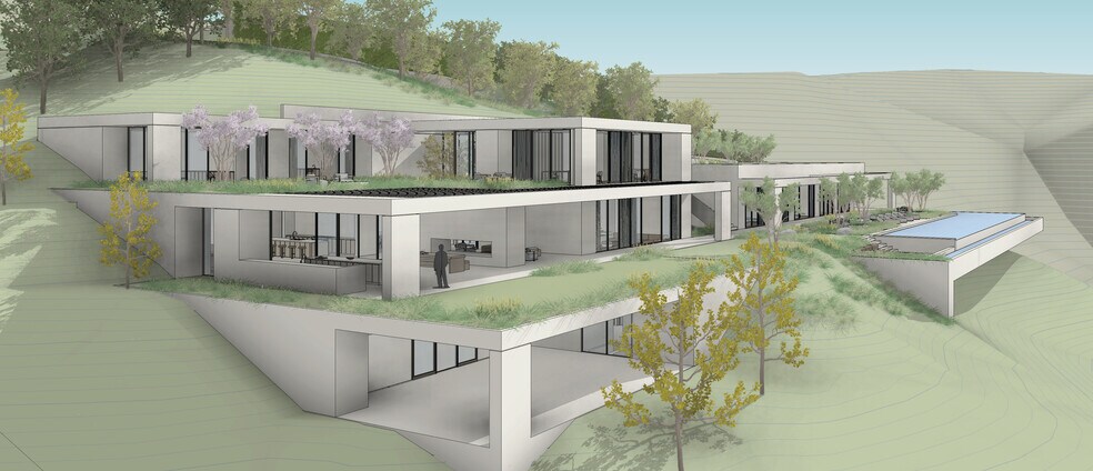 2451 Summitridge Dr, Beverly Hills, CA à vendre - Photo de l’immeuble – Image 3 sur 6