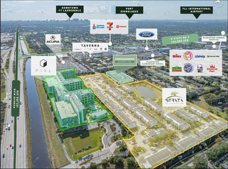 1535 W Sunrise Blvd, Fort Lauderdale, FL à vendre - Photo de l’immeuble – Image 3 sur 9