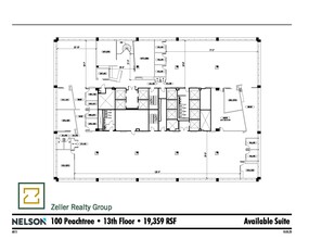 100 Peachtree St NW, Atlanta, GA à louer Photo de l’immeuble– Image 1 sur 1