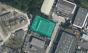 Gennevilliers, HDS - Vue aérienne vue de carte