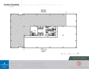 1233 West Loop S, Houston, TX à louer Plan d’étage– Image 1 sur 4