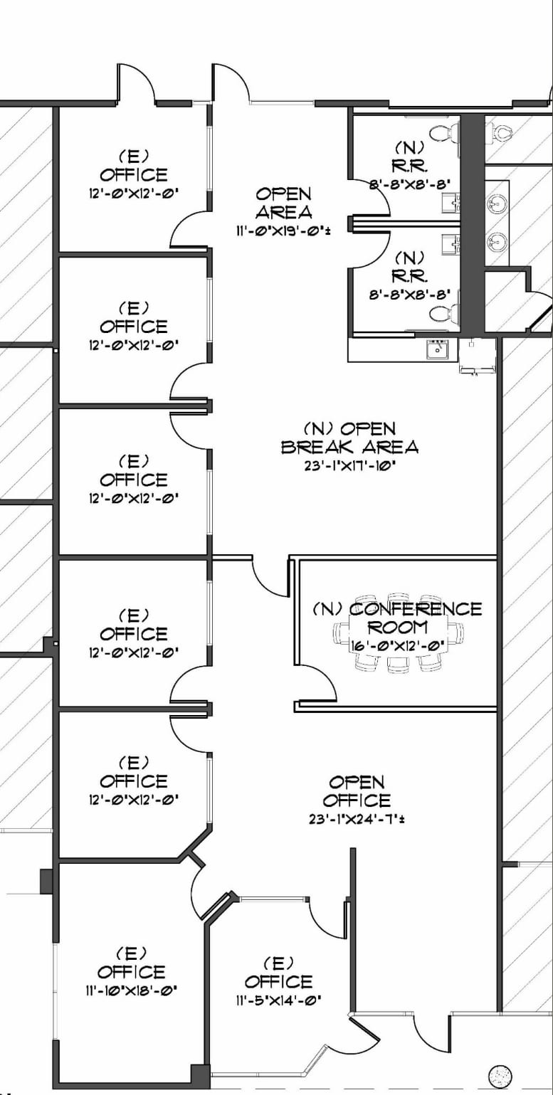 10600 N Trademark Pky, Rancho Cucamonga, CA à louer Plan d’étage– Image 1 sur 2