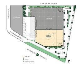 2872 E La Palma Ave, Anaheim, CA à louer Plan d’étage– Image 1 sur 2