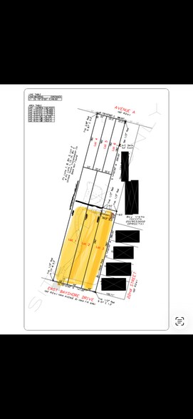2222 Bayshore dr, Dickinson, TX à vendre - Plan de site – Image 2 sur 3