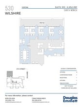 530 Wilshire Blvd, Santa Monica, CA à louer Plan d’étage– Image 1 sur 1