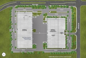 16675 Addison Rd, Addison, TX à louer Plan de site– Image 2 sur 2