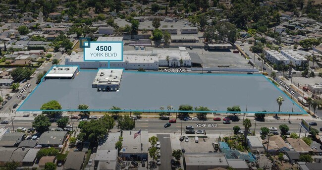 Plus de détails pour 4500 York Blvd, Los Angeles, CA - Terrain à louer