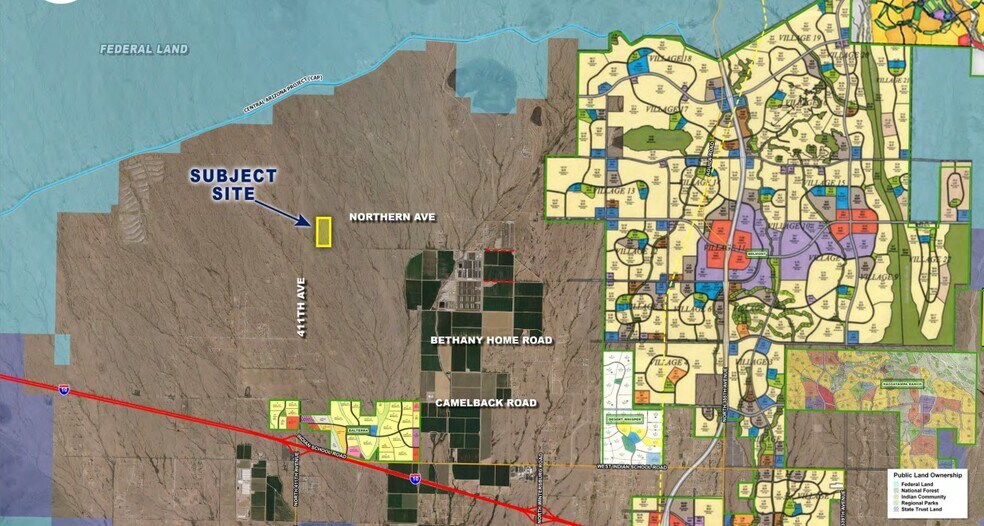 SE Northern Ave & 411th Ave, Tonopah, AZ à vendre - Aérien – Image 2 sur 3