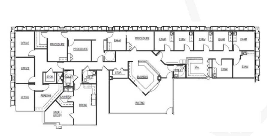 6036 N 19th Ave, Phoenix, AZ à louer Plan d’étage– Image 1 sur 1