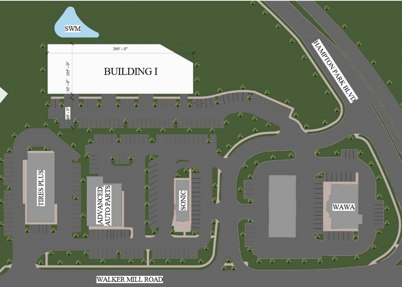 1301 Hampton Park Blvd, Capitol Heights, MD à louer - Aérien – Image 2 sur 6