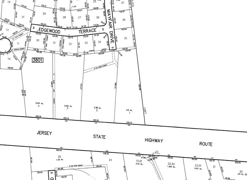 437 US Highway 46, Fairfield, NJ à louer - Plan cadastral – Image 2 sur 6