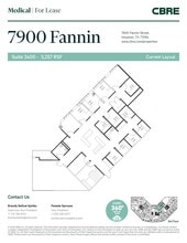 7900 Fannin St, Houston, TX à louer Plan d’étage– Image 2 sur 2