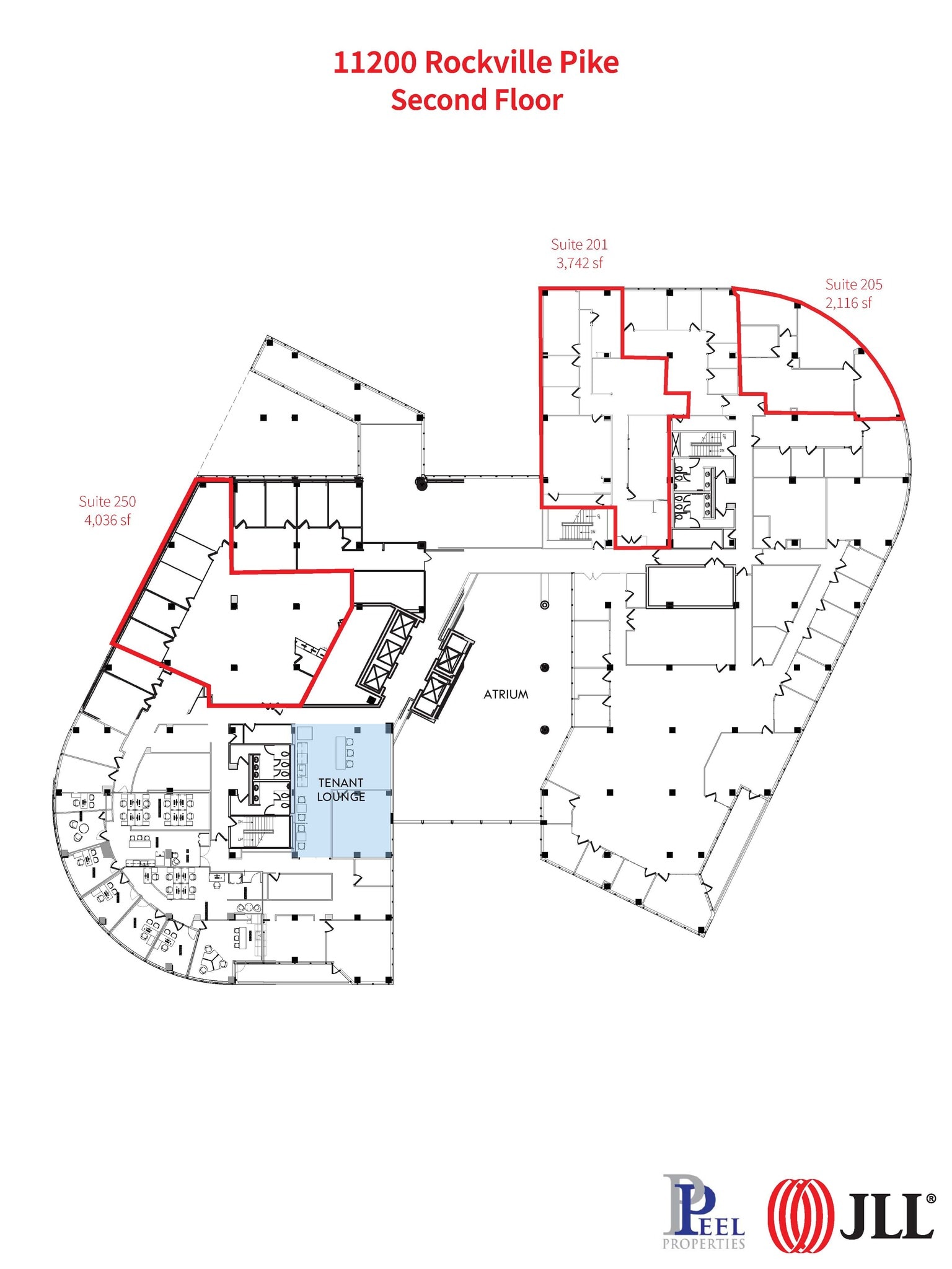 11200 Rockville Pike, North Bethesda, MD à louer Plan d’étage– Image 1 sur 1