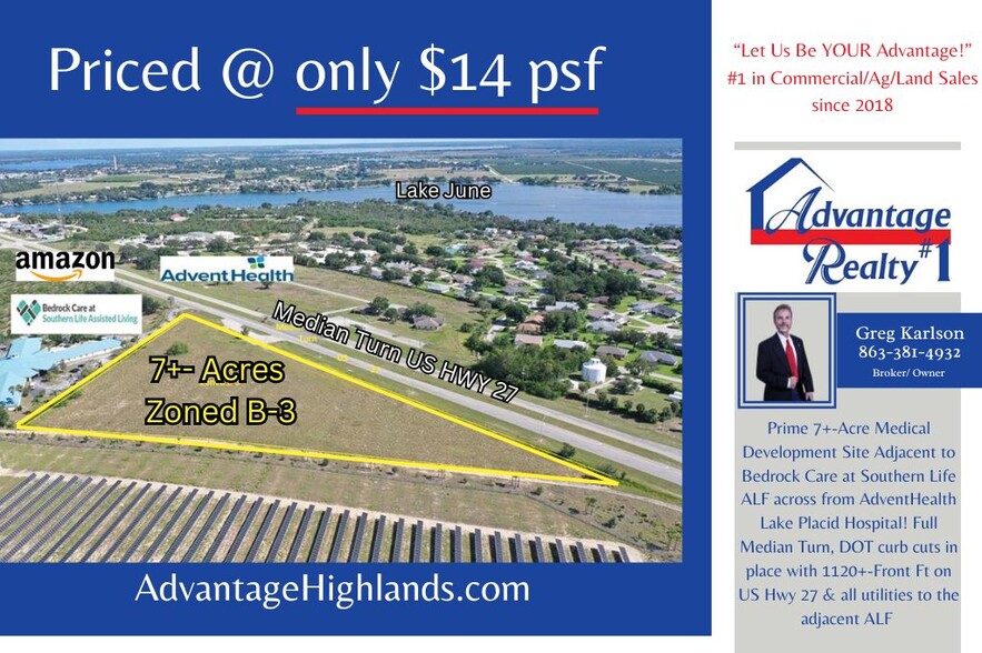 1349 US 27 N, Lake Placid, FL à vendre - Photo de l’immeuble – Image 1 sur 15