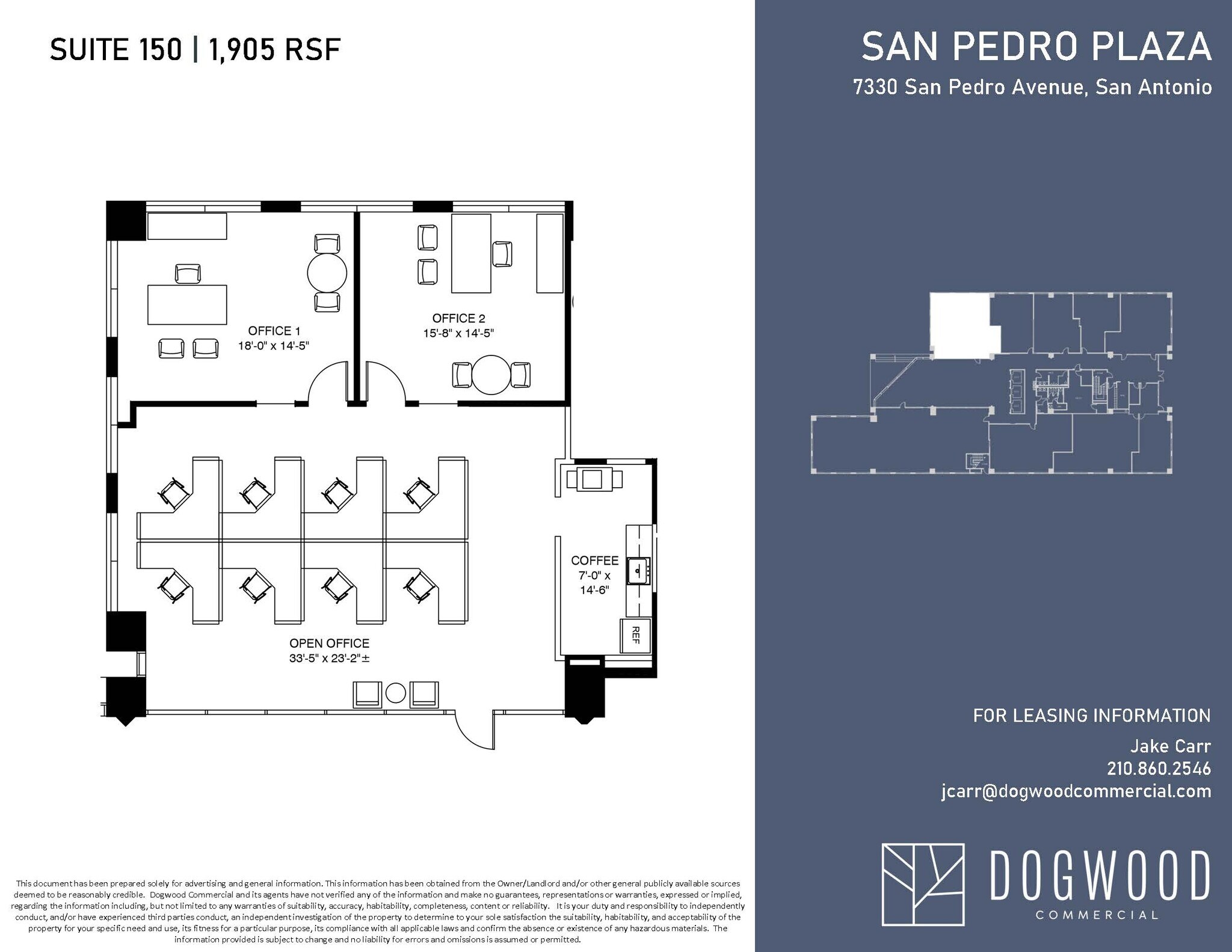 7330 San Pedro Ave, San Antonio, TX à louer Plan d’étage– Image 1 sur 1