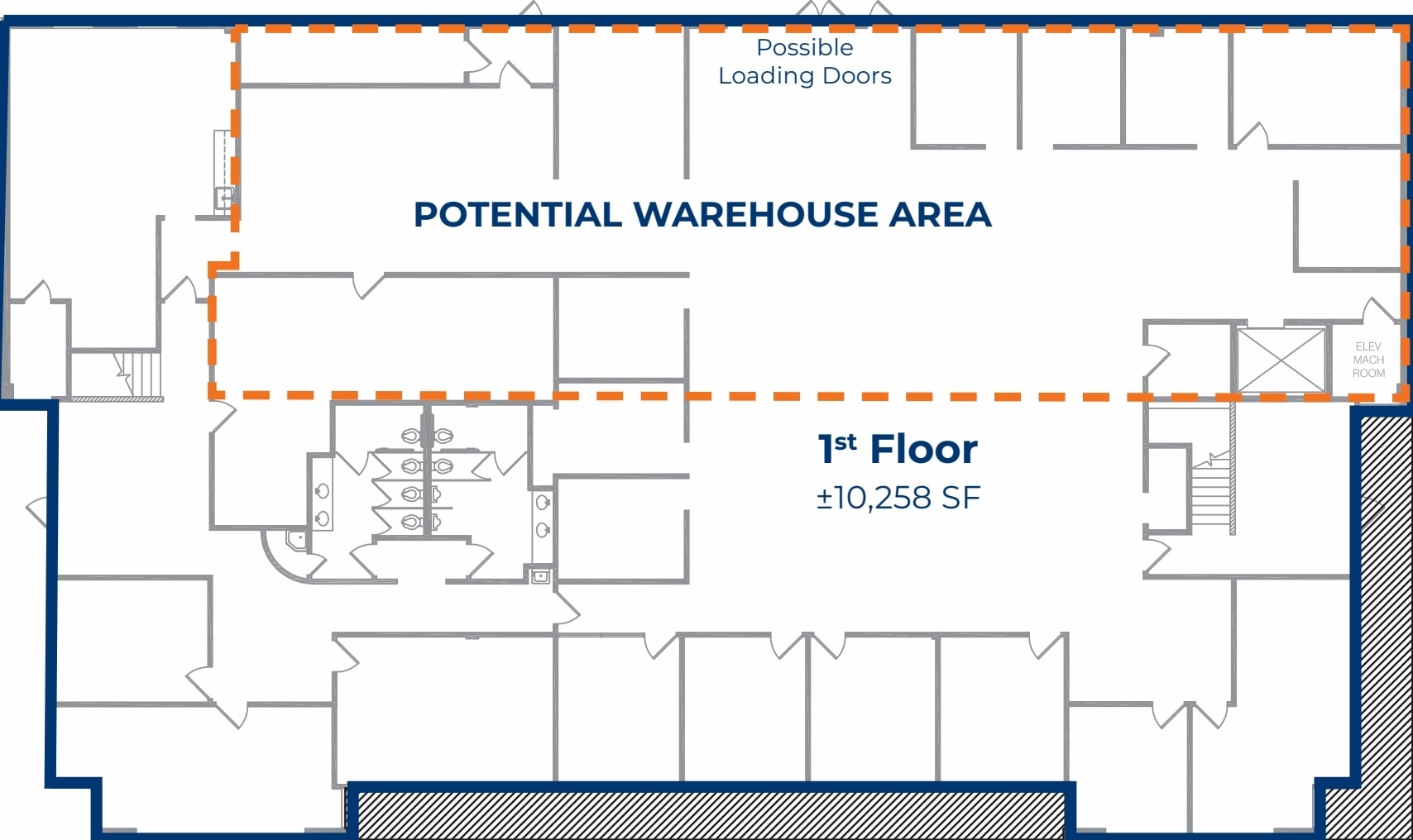 2020 E Financial Way, Glendora, CA à louer Plan d’étage– Image 1 sur 2