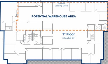 2020 E Financial Way, Glendora, CA à louer Plan d’étage– Image 1 sur 2