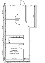 2140 University Park Dr, Okemos, MI à louer Plan d’étage– Image 1 sur 1