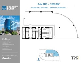 4643 S Ulster St, Denver, CO à louer Plan d’étage– Image 1 sur 1