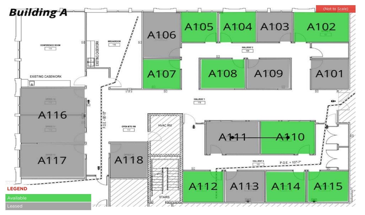 2639 N Monroe St, Tallahassee, FL à louer Plan d’étage– Image 1 sur 1