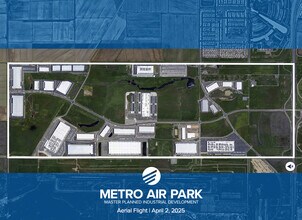 Metro Air Pky, Sacramento, CA - VUE AÉRIENNE  vue de carte - Image1