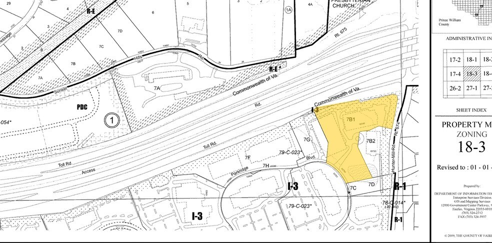 10740 Parkridge Blvd, Reston, VA à louer - Plan cadastral – Image 2 sur 18