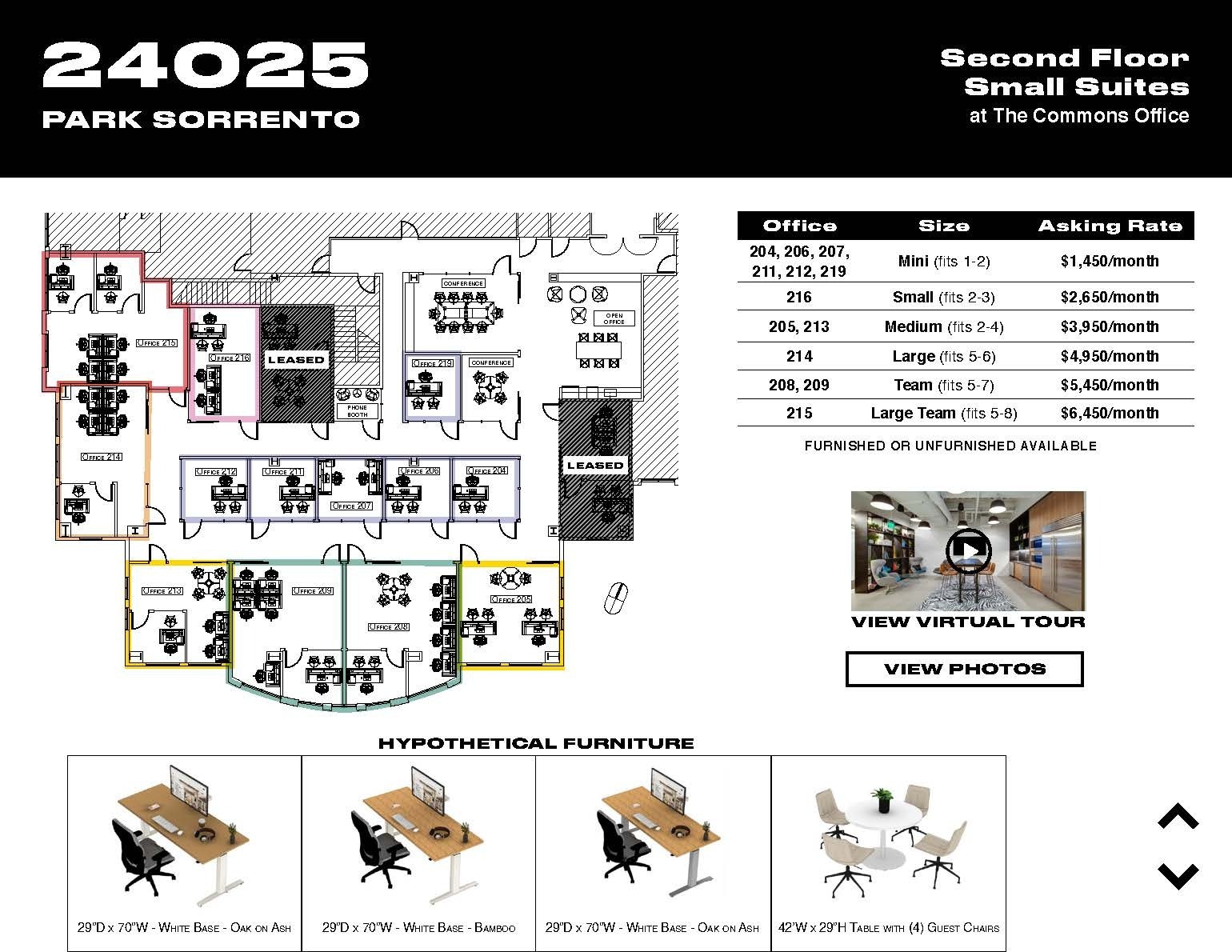 24025 Park Sorrento, Calabasas, CA à louer Plan d’étage– Image 1 sur 1